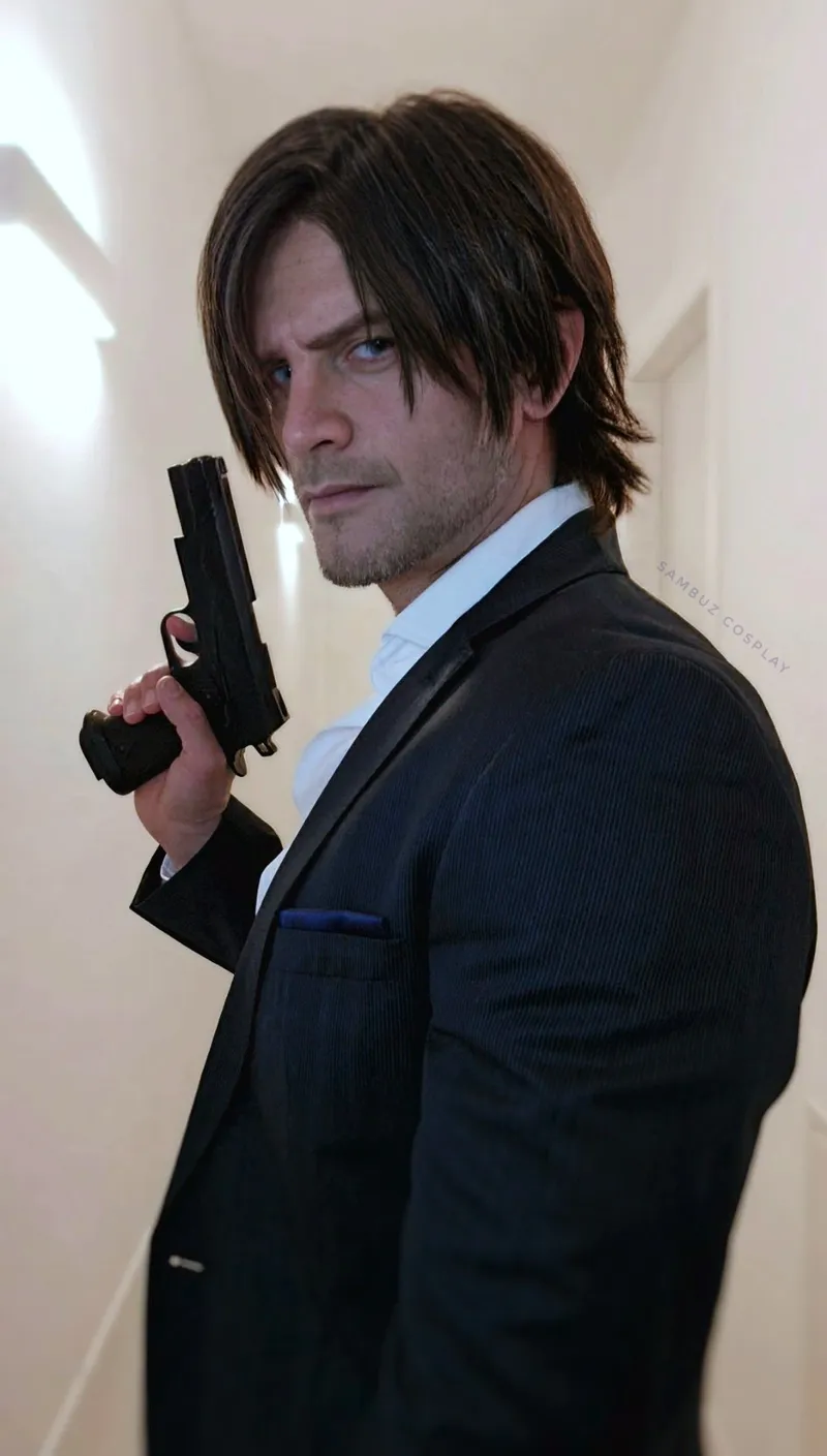 《鬼泣5》圣诞但丁Cosplay