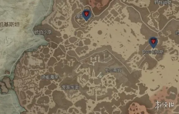 《暗黑破坏神4》地图要塞位置详解