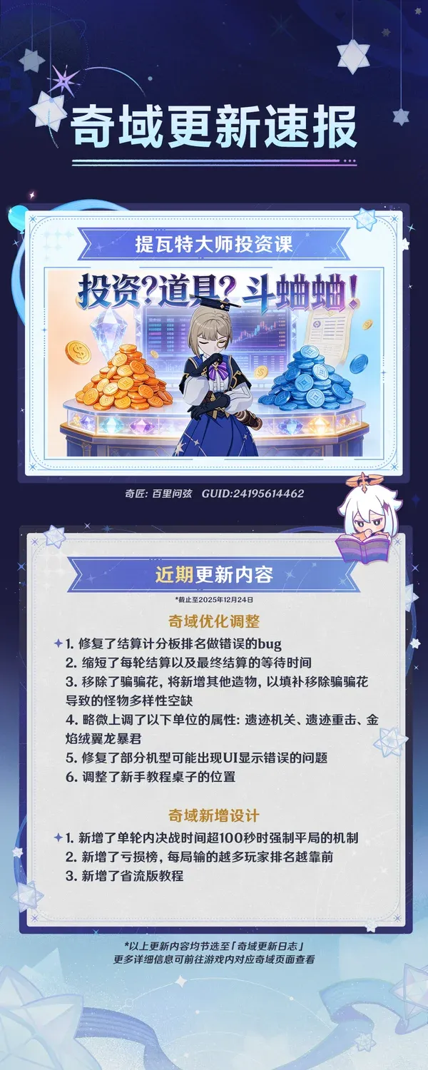 《原神》千星奇域更新公告