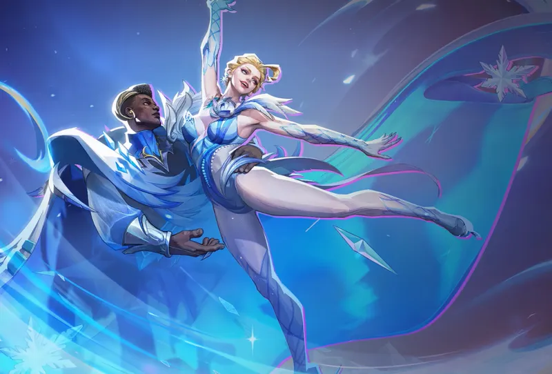 《漫威争锋》冬日限定皮肤冰上芭蕾介绍-华丽蓝白特效限时获取