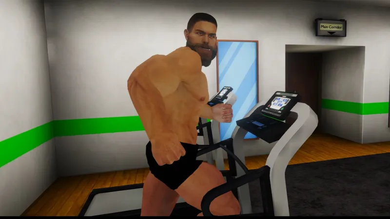 健身房有个人一直偷窥我怎么办