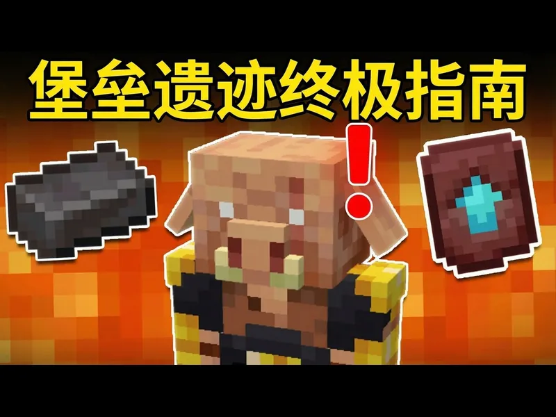 【中配】我的世界1.21堡垒遗迹终极指南:隐藏战利品、宝藏室位置及全攻略 - ReytGood