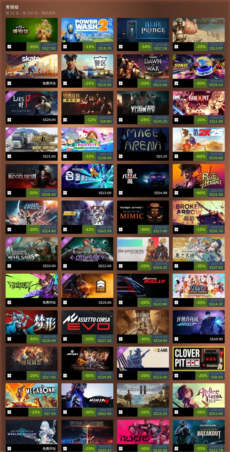 《战地6》2025年Steam收入铂金级