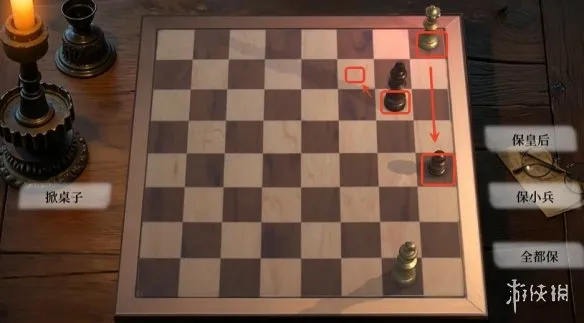 《命运游戏3王者棋局》第五章国际象棋棋局解法