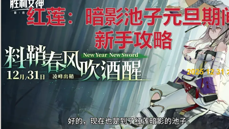 胜利女神黑莲池子时新手攻略（25年12月31日到26年1月20日）抽取，起号，配队等攻略