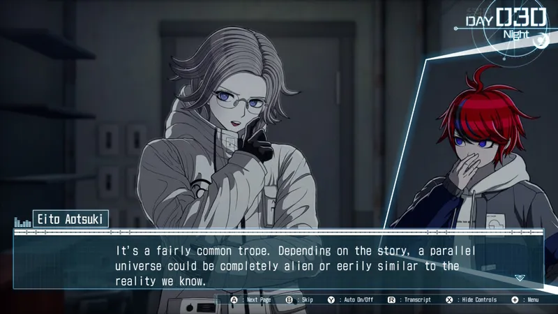 《百日战纪-最终防卫学园》多重时间线叙事解析