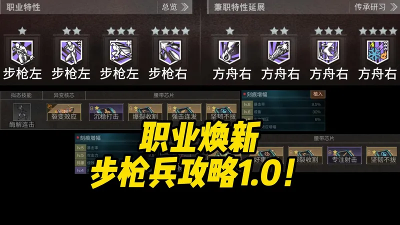 新版步枪兵攻略1.0来了！纯粹的数值，极致的轮椅！