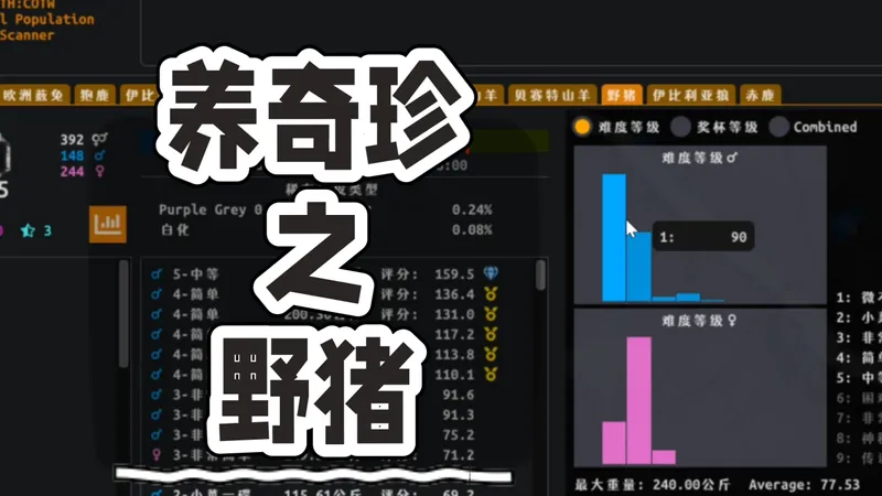 养奇珍野猪教程，牢猪不适合没有太多经验的去养