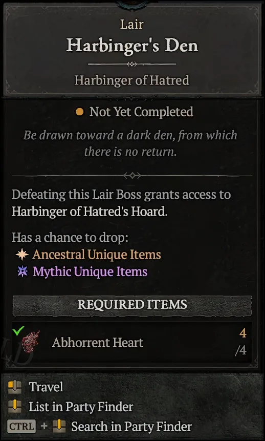 《暗黑破坏神4》先驱巢穴位置详解