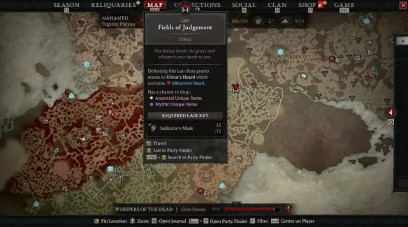 《暗黑破坏神4》乌里瓦尔位置详解-巢穴首领挑战指南