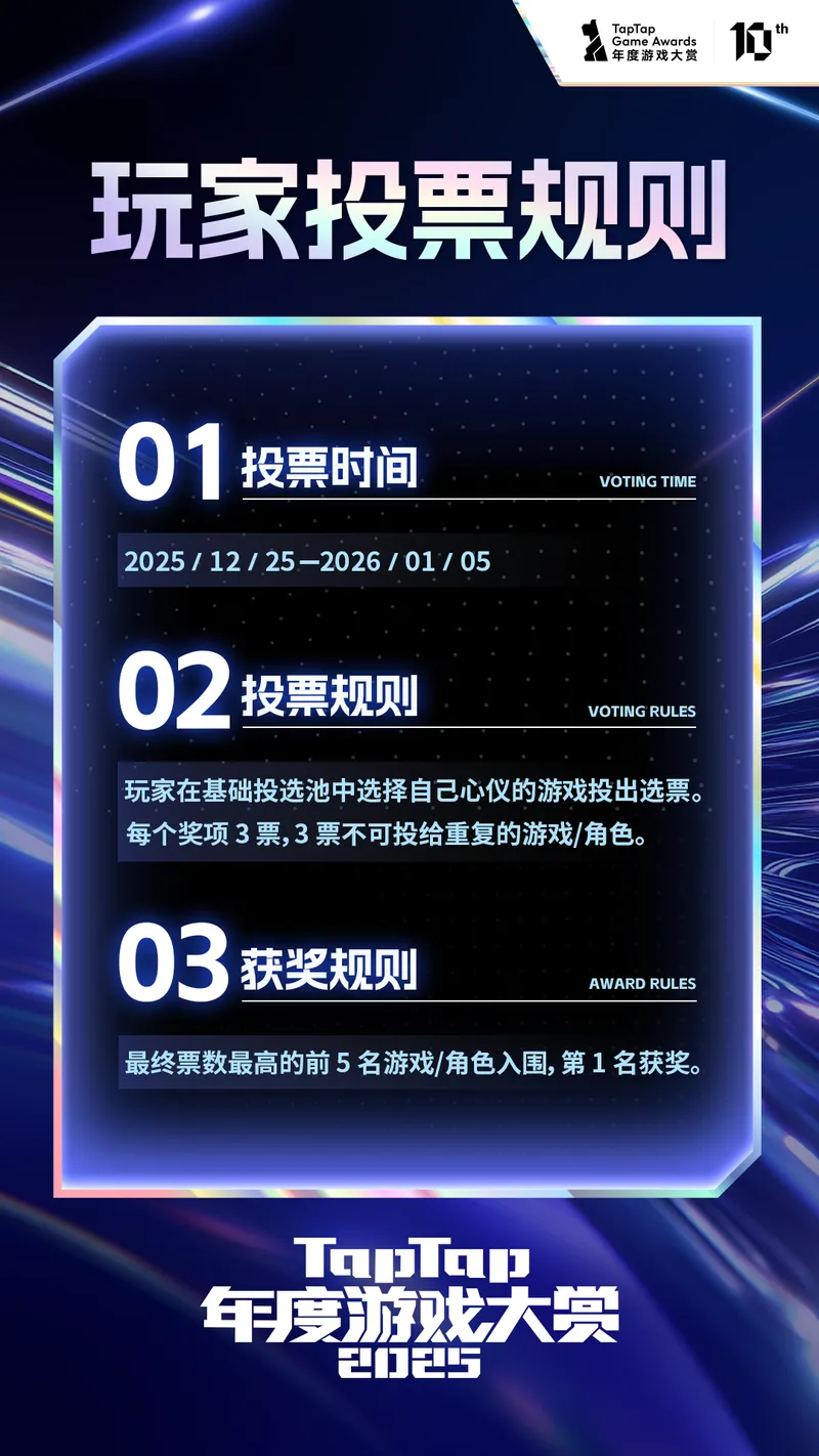 《超自然行动组》参与2025TapTap年度游戏大赏