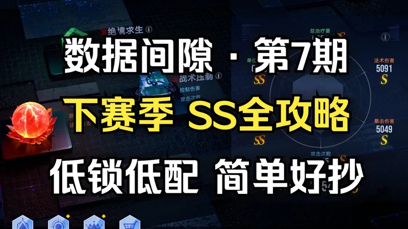 【无期迷途】数据间隙·第7期 下赛季双SS全攻略 简单好抄！