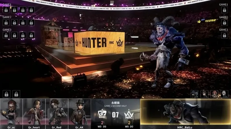 《第五人格》IVL秋季赛MRC夺冠