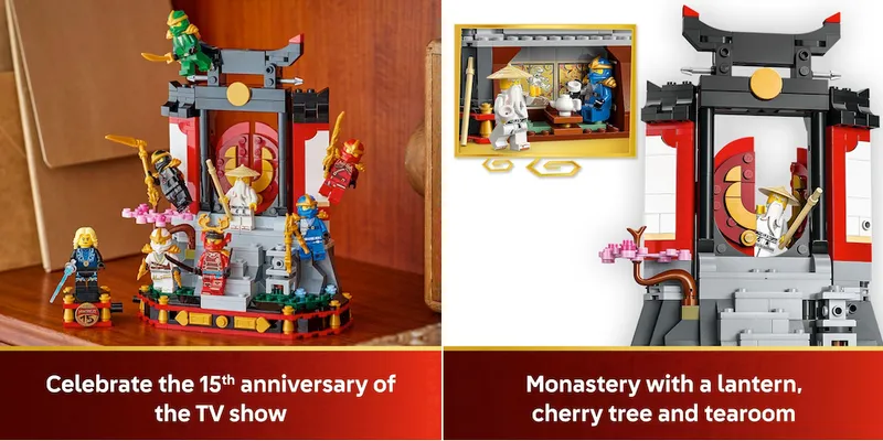 《乐高幻影忍者》15周年限量套装发售