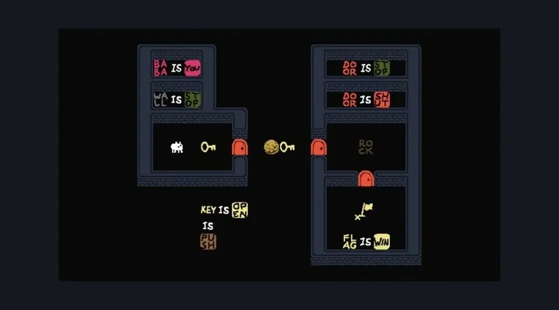 《BabaIsYou》重大更新发布-新增关卡编辑器物体与词汇