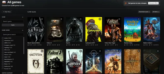 《上古卷轴5》MOD单日下载破3500万-刷新NexusMods历史记录