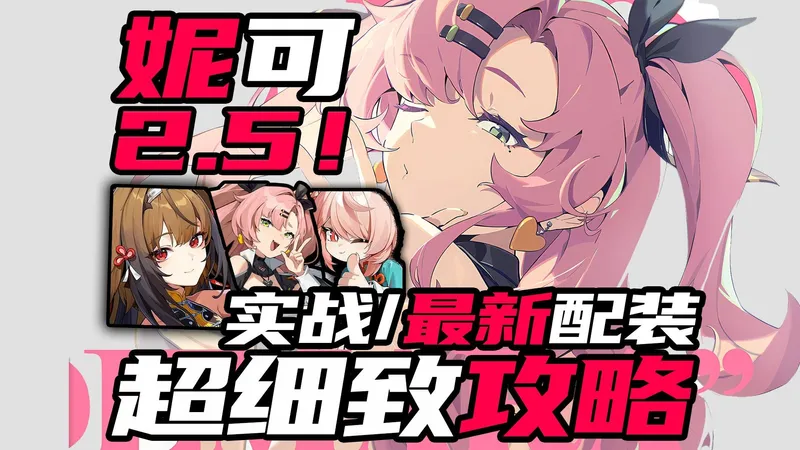 【妮可2.5】依旧必练平民辅助！最新配队配装养成攻略！叶瞬光/照/妮可/全员养成/实战讲解