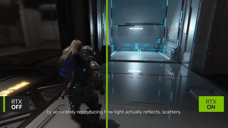 《识质存在》全新实机演示-卡普空展示路径追踪与DLSS技术