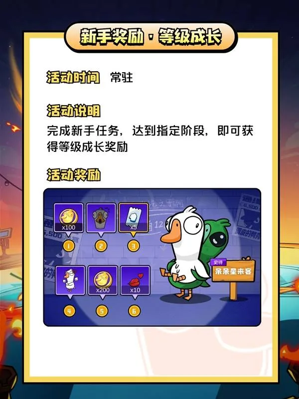 《鹅鸭杀手游》开服活动全解析