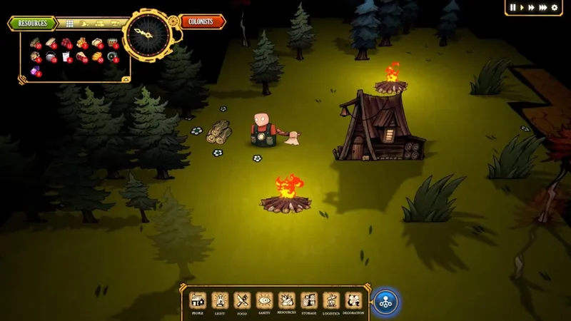 《LightUptheDark》新预告发布-黑暗世界殖民生存模拟