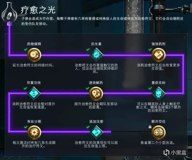 《使命召唤:黑色行动7》疗愈之光改造详解