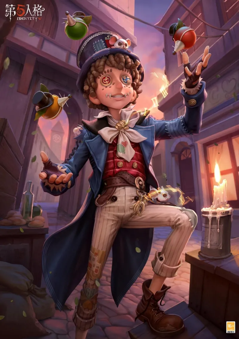 《第五人格》演绎之星系列机灵鬼时装上线-非对称竞技新体验