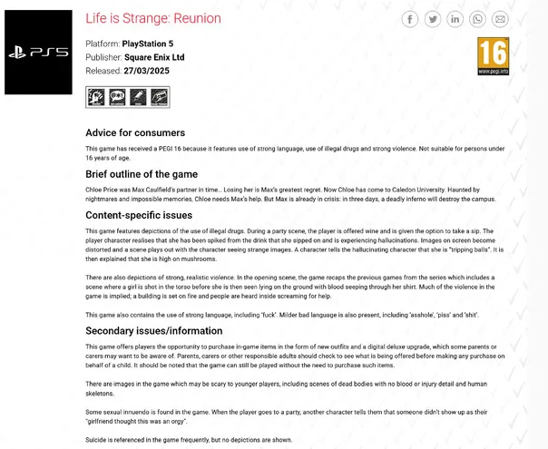 《奇异人生》新作意外泄露