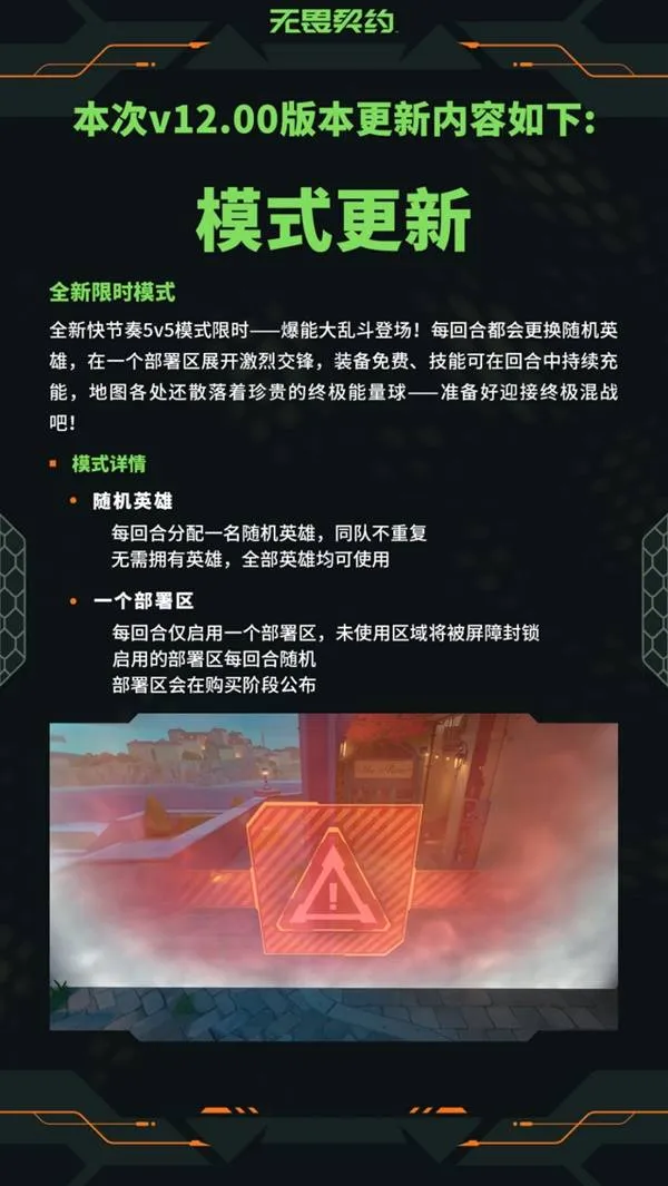 《无畏契约》1月8日更新