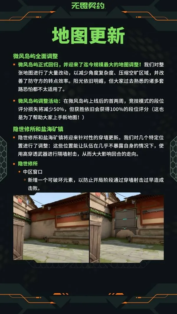 《无畏契约》1月8日更新