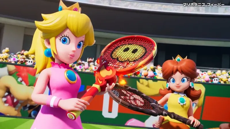 《马里奥网球:狂热》实机介绍