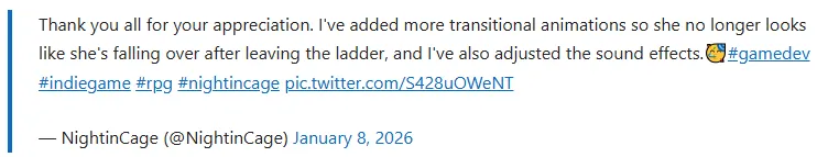 《夜莺归笼》角色动作争议