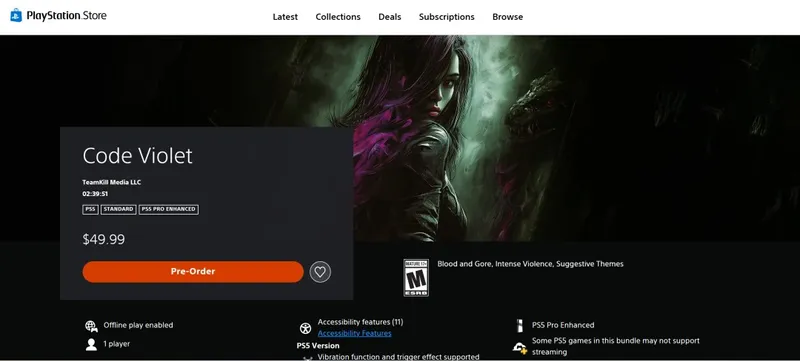《CodeViolet》评分低迷