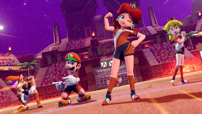 《马里奥》Switch平台路易吉游戏全览