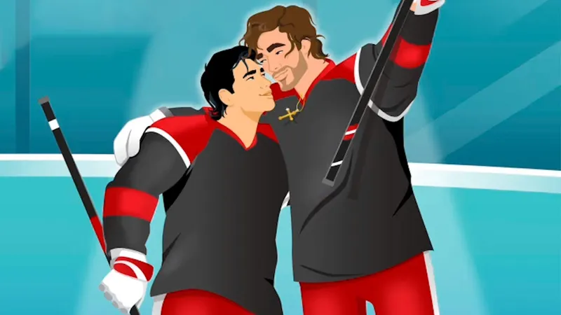 《热血宿敌》作者瑞秋·里德宣布新书《无与伦比》-续写双男主冰球情缘