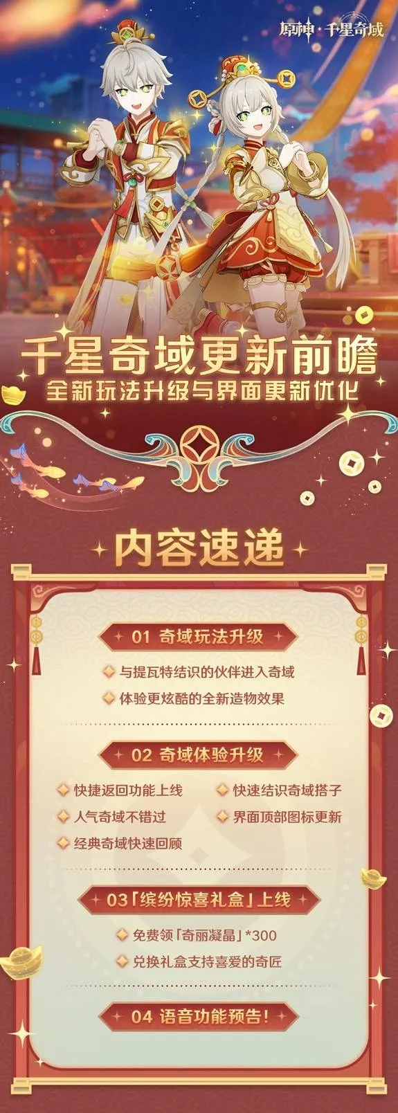 《原神》6.3版本千星奇域更新介绍-全面升级玩法与界面优化