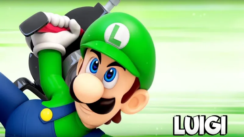 《马里奥》Switch平台路易吉游戏全览