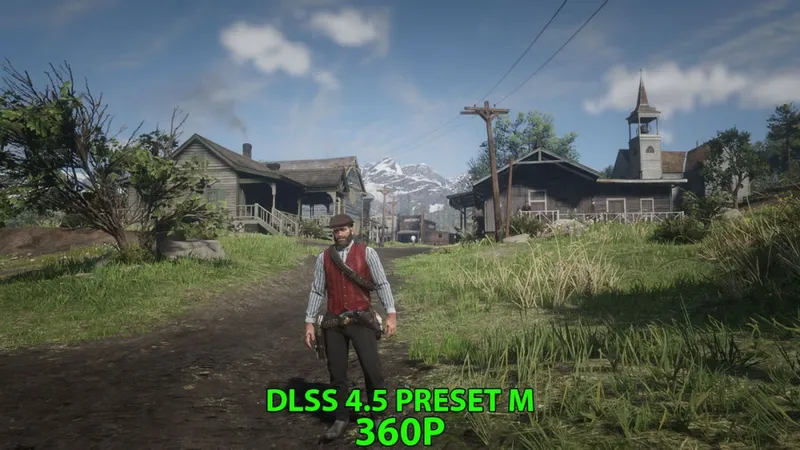 《荒野大镖客2》DLSS4.5表现惊艳