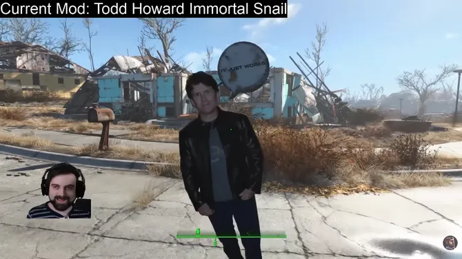 《辐射4》最恶Mod-陶德看板触碰即死设计