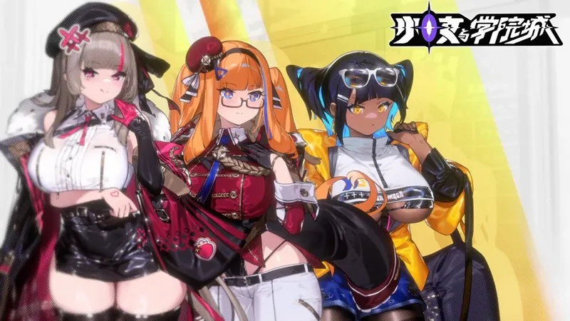 《少女与学院城》玩法创新与动态立绘