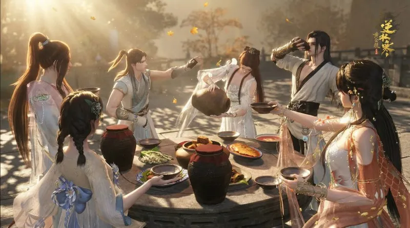 《逆水寒》年度资料片黄金重铸