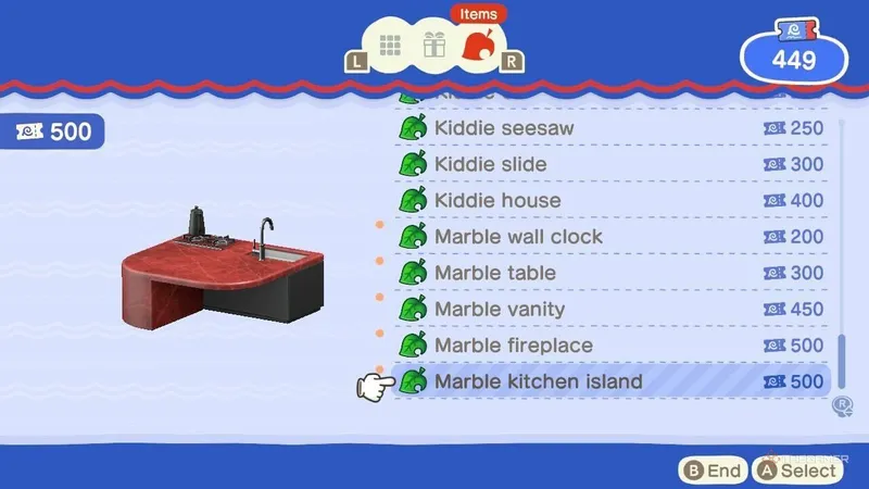 《集合啦！动物森友会》纪念品商店道具推荐