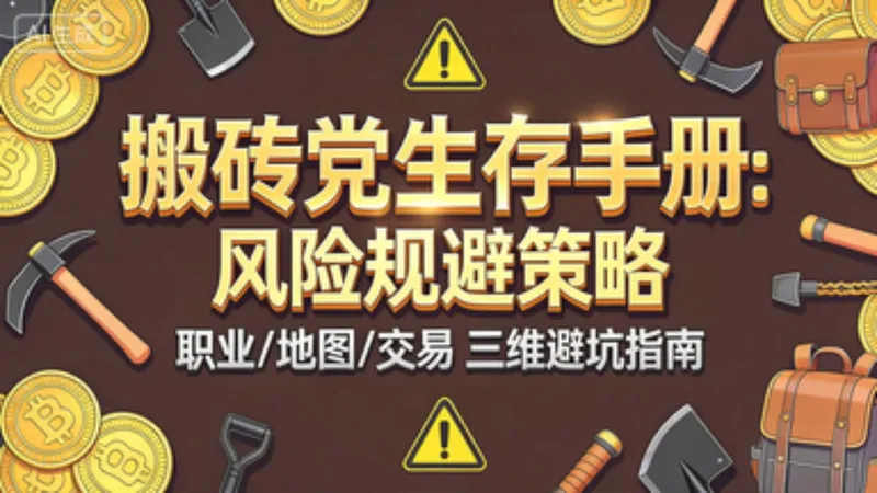 搬砖党的新风口：新手也能轻松上手，吃肉必备手游！！