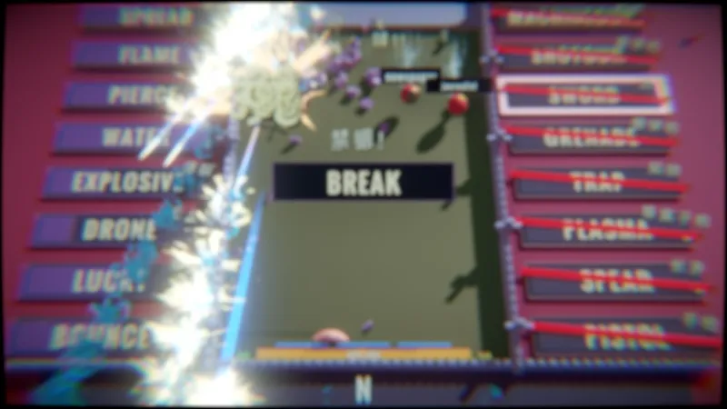 《指尖碎裂》快节奏打字射击Roguelike