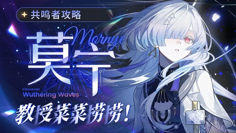 【鸣潮】0链偏谐效率拐，1链万用威力奶！「莫宁」轮椅流评测.抽取性价比.单人手法.配队实战.声骸配装.共鸣链分析.