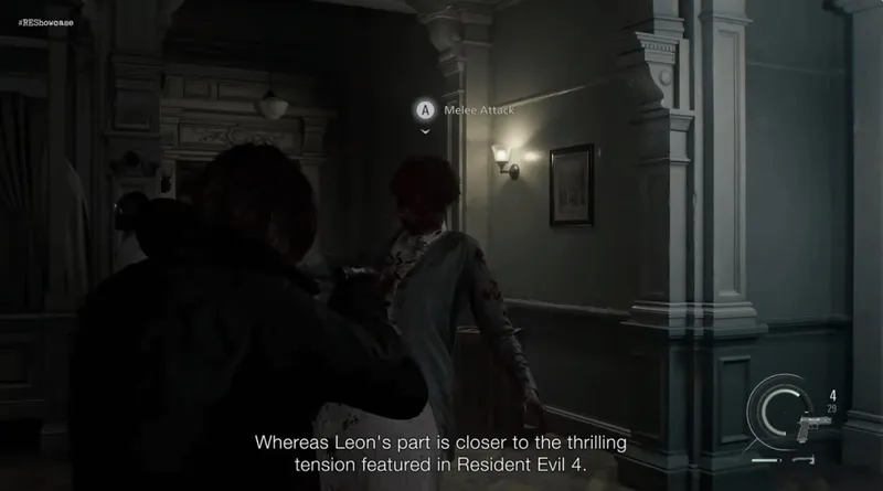 《生化危机9》里昂与格蕾丝实机演示