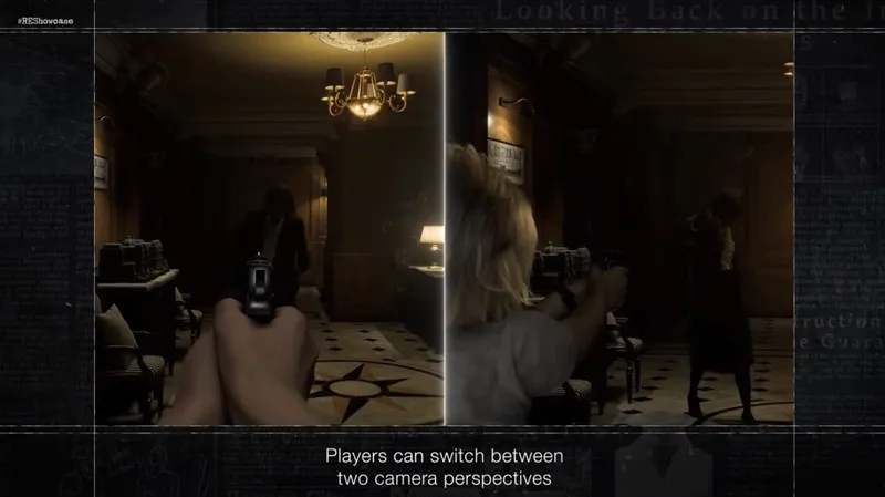 《生化危机9》里昂与格蕾丝实机演示