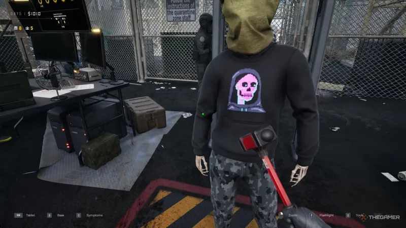 《隔离区：最后检查》中的骷髅DieDevDie及多彩彩蛋揭秘-知名主播与经典角色齐聚