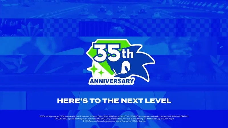 《刺猬索尼克》35周年纪念
