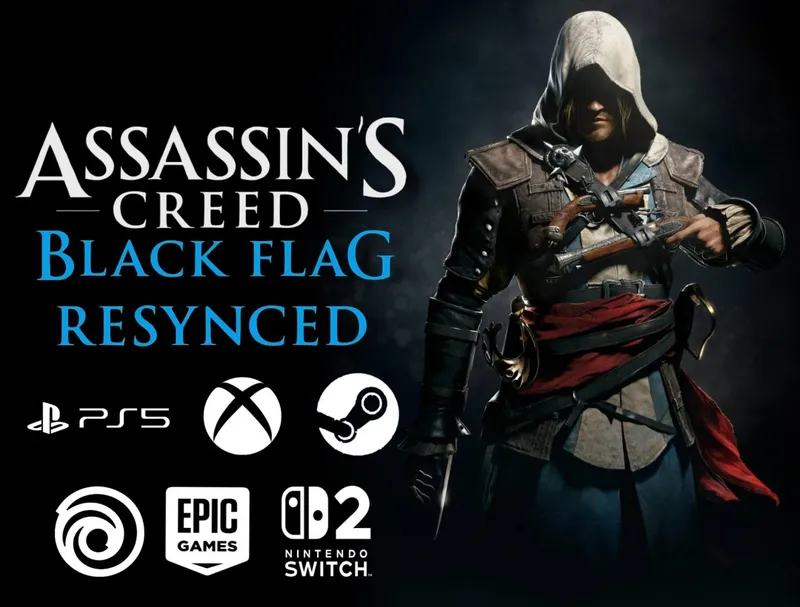 《刺客信条4-黑旗重制版》发售平台曝光-不登陆旧主机仅限次世代