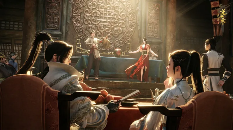 《逆水寒》年度资料片黄金重铸